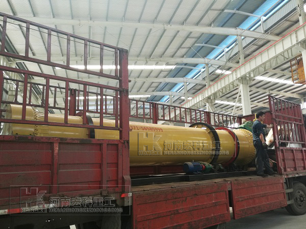   福建的用戶，你采購的雞糞烘干機已發(fā)貨，請注意查收